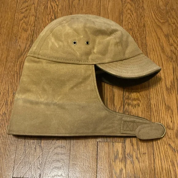 Vtg FILSON TIN CLOTH WILDFOWL DUCK CAP - Picture 4 of 7